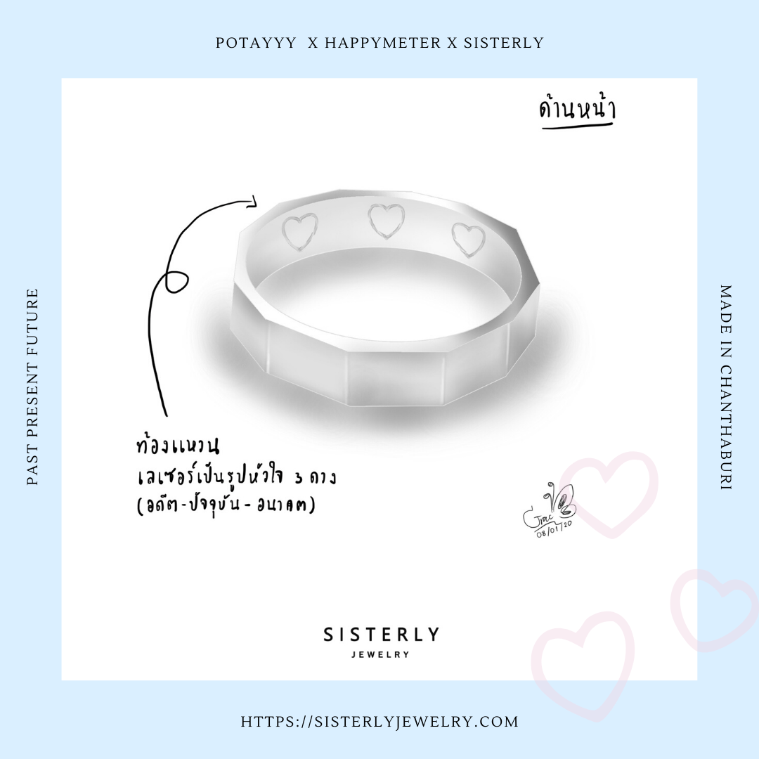 Valentine 2020 Collection แหวนรุ่น Potayyy Meanband