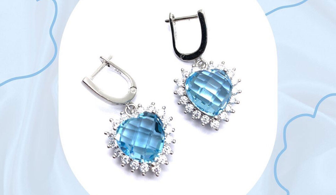 Blue Topaz Coeur